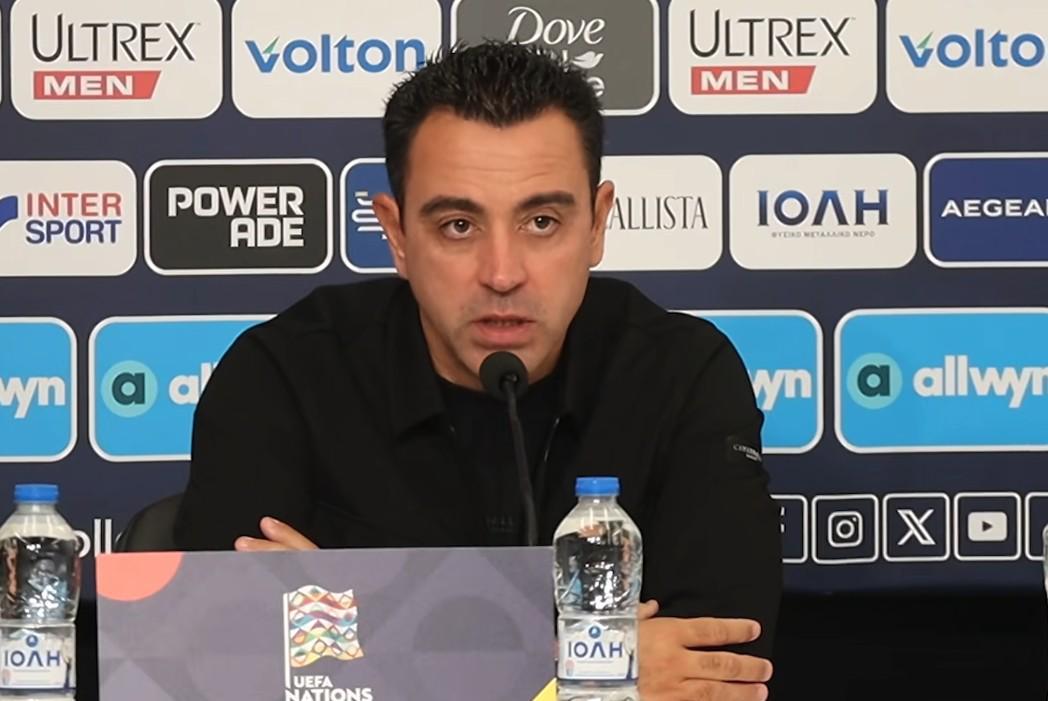 哈维：上半场是我犯了错，承认犯错是因为我必须坦诚对待球员